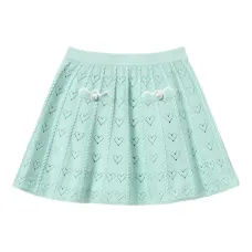 Юбка с аппликацией в виде сердца