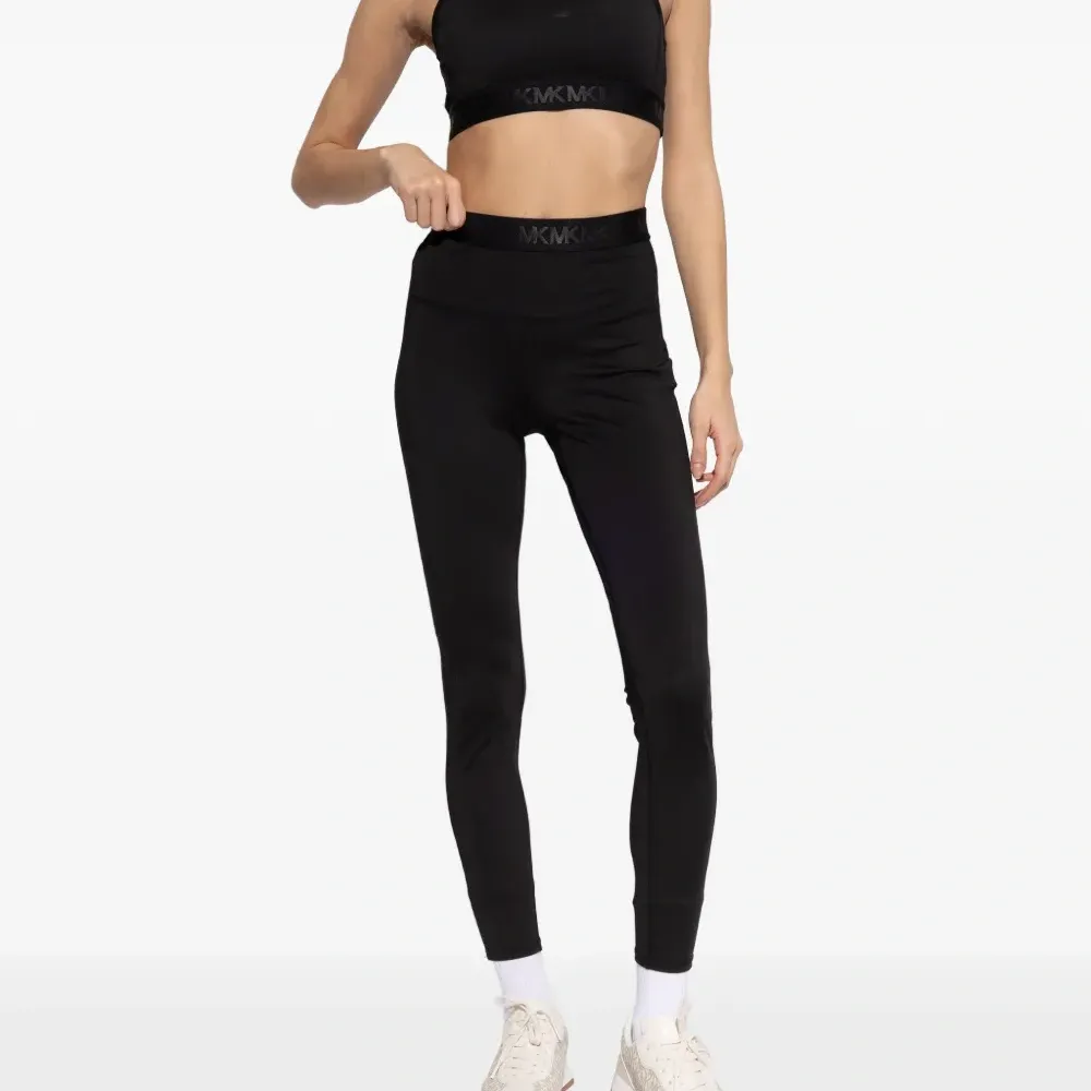 Кожаные низкие кеды на шнуровке с монограммой Rhodes