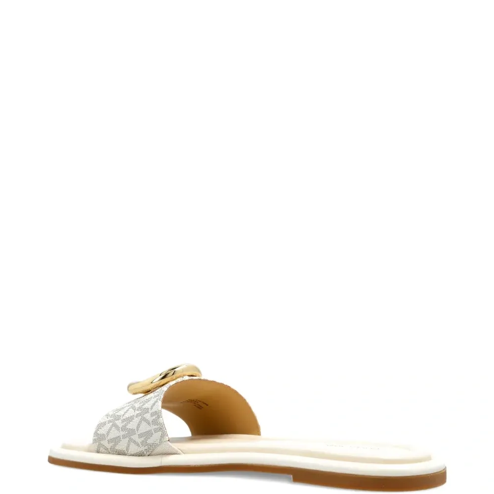 Сандалии с фурнитурой и логотипом