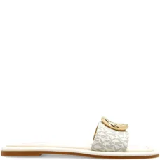 Сандалии с фурнитурой и логотипом