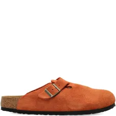 Замшевые сабо Boston с пряжкой