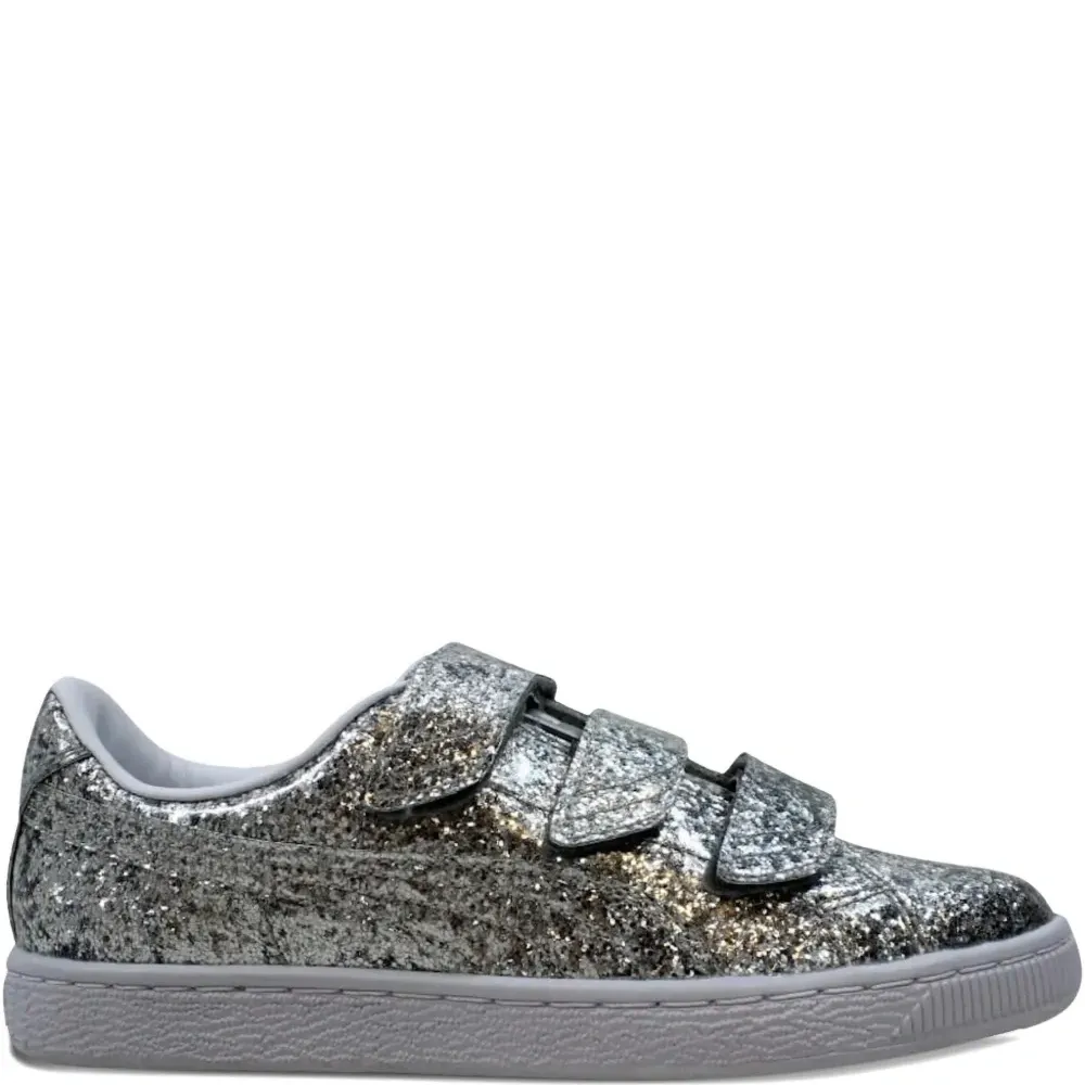 Кроссовки Basket Starp с блестками