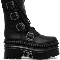 Ботинки на платформе с пряжками