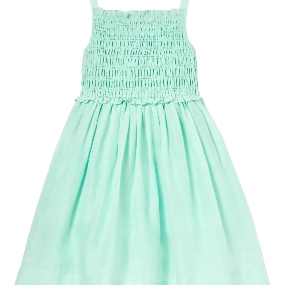 Платье с оборками и присборкой