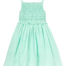 Платье с оборками и присборкой