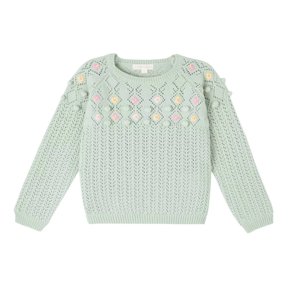 Свитер Vakita с вышитыми помпонами