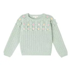 Свитер Vakita с вышитыми помпонами Свитер Vakita с вышитыми помпонами