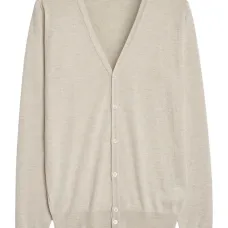 Кардиган на пуговицах с V-образным вырезом