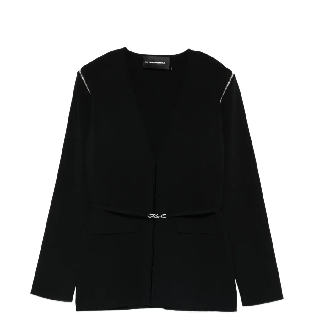 Трансформируемый кардиган с V-образным вырезом