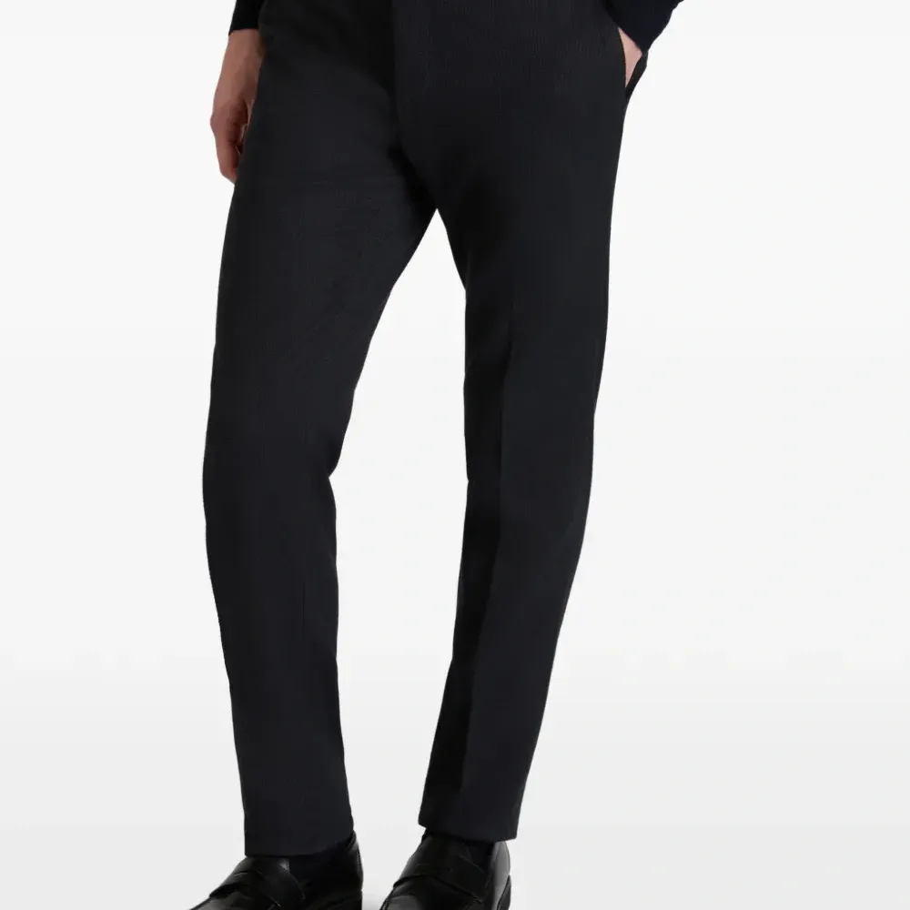 Брюки облегающего кроя с узором