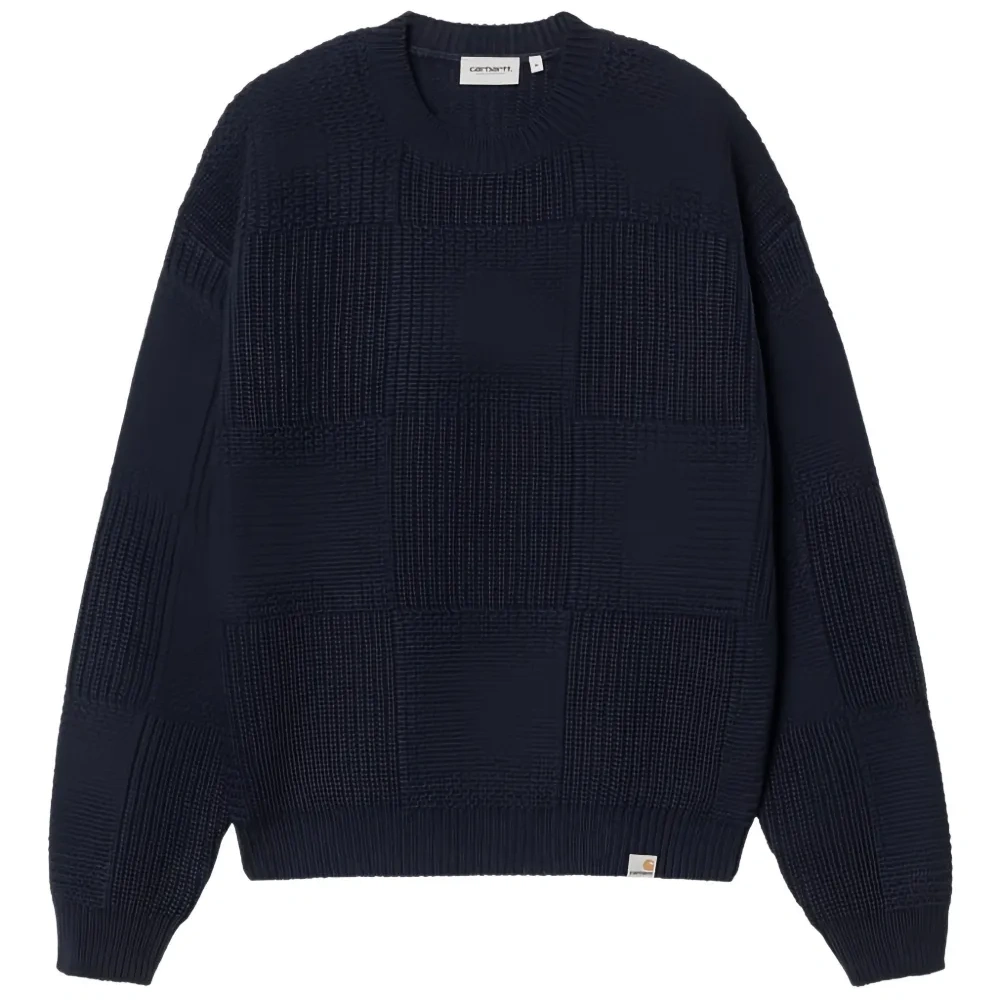 Свитер с круглым вырезом