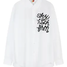 Рубашка с принтом