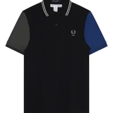 Рубашка поло в стиле колор-блок из коллаборации с Fred Perry
