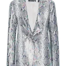 Блейзер со змеиным узором