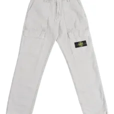 Брюки с нашивкой-логотипом