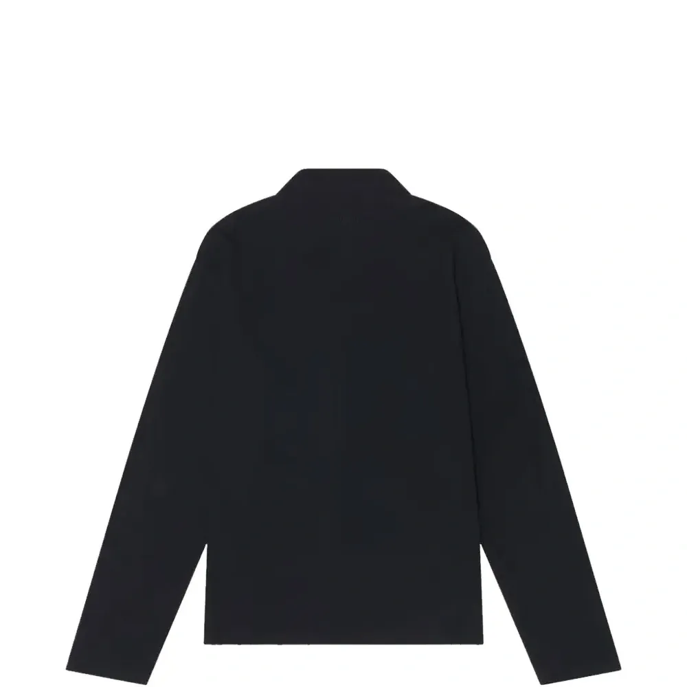 Футболка с воротником на молнии