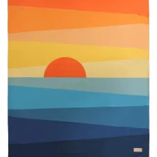 Шарф с принтом "закат"