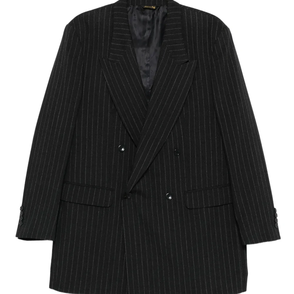 Двубортный блейзер в полоску Nicos