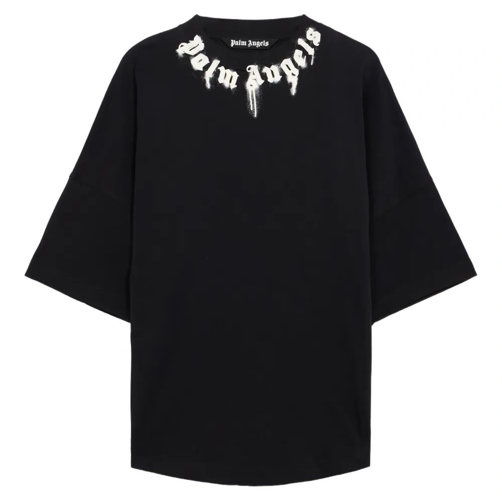 Футболка оверсайз с принтом логотипа