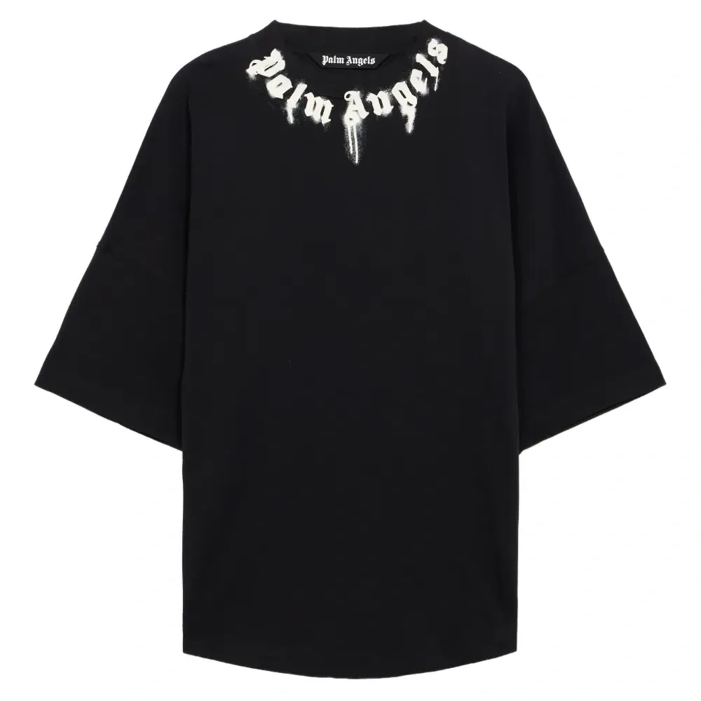 Футболка оверсайз с принтом логотипа