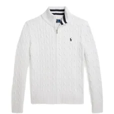 Кардиган на молнии с косами