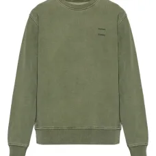 Свитшот с круглым вырезом и принтом логотипа