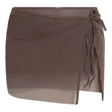 Сетка-юбка с завязками сбоку