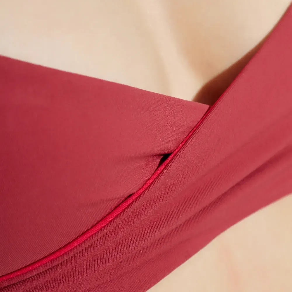 Бикини-топ с запахом