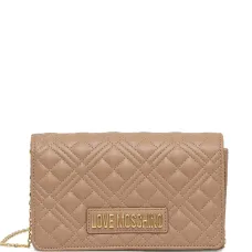 Плечевая сумка с цепочкой и стёганым дизайном