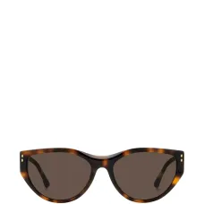 Солнцезащитные очки «кошачий глаз» с заклёпками