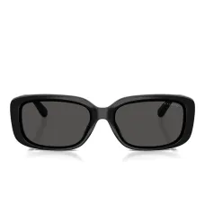 Солнцезащитные очки с прямоугольной оправой и логотипом