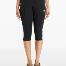 Капри-брюки для тренировок с боковыми лампасами