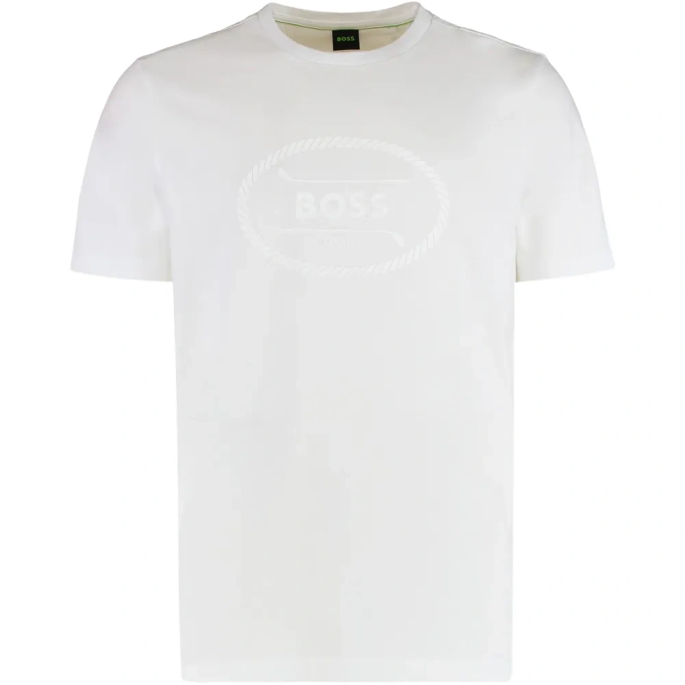 Футболка с принтом-логотипом