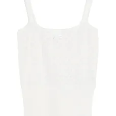 Трикотажный топ в рубчик