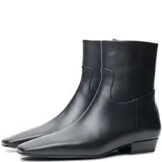 Ботинки с квадратным носком