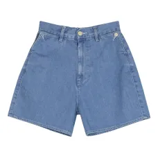 Шорты на пуговице с прорезным карманом