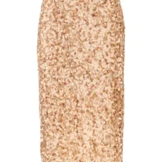 Миди-юбка с поясом-лентой