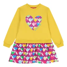 Платье с сердечками