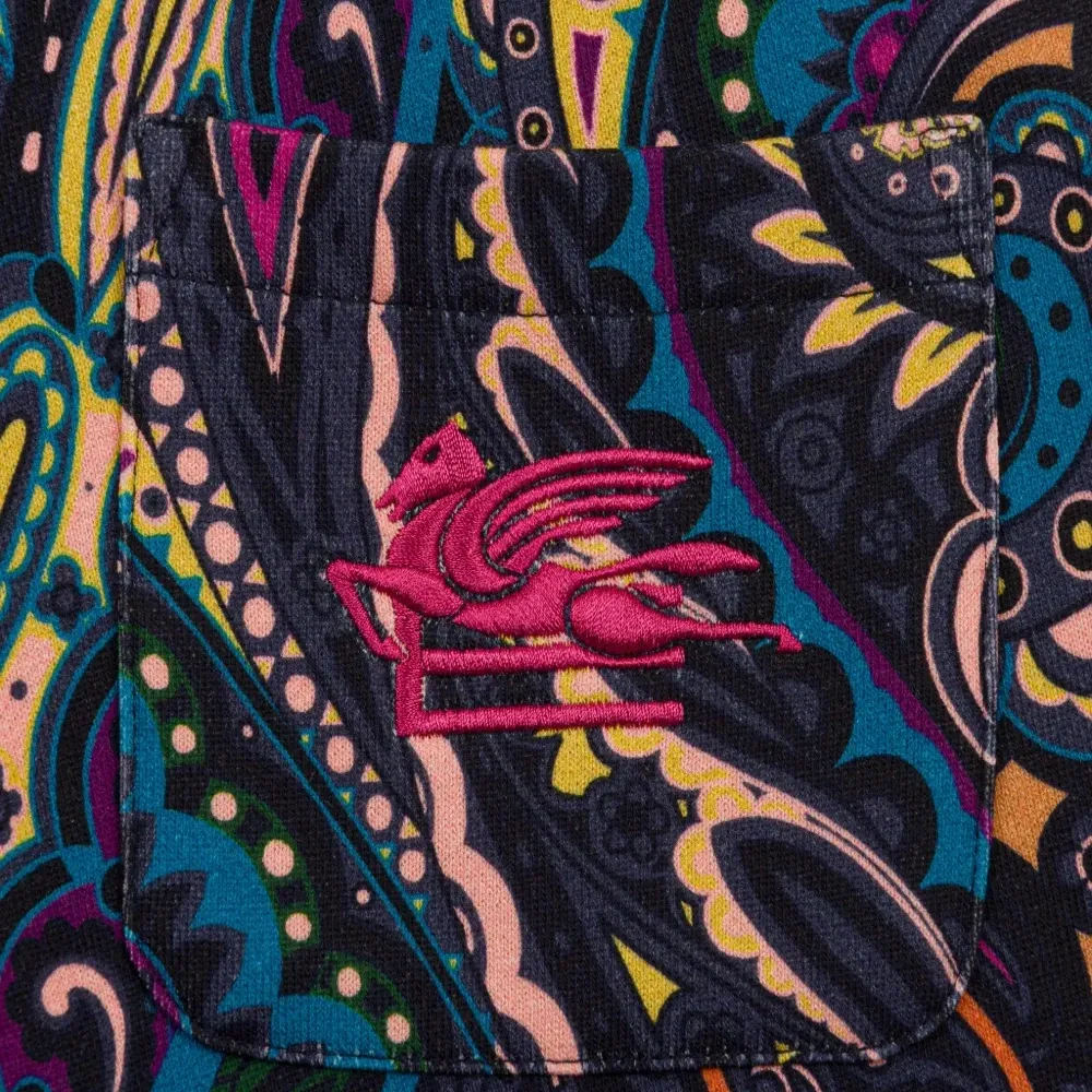 Брюки с принтом