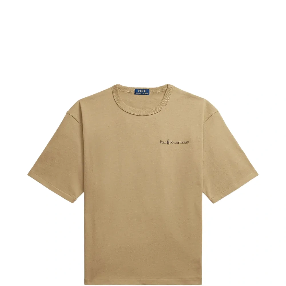 Футболка с круглым вырезом и логотипом