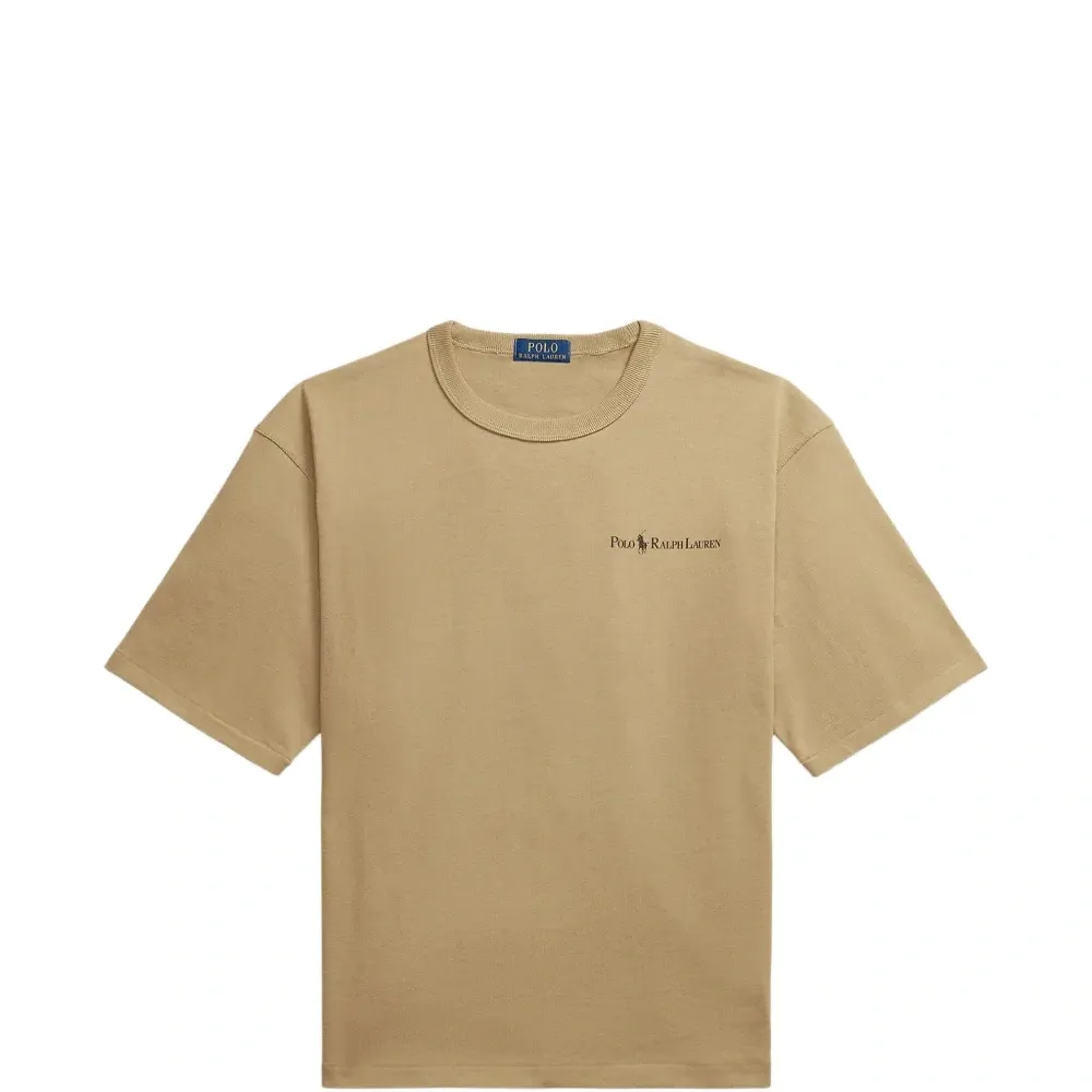 Футболка с круглым вырезом и логотипом