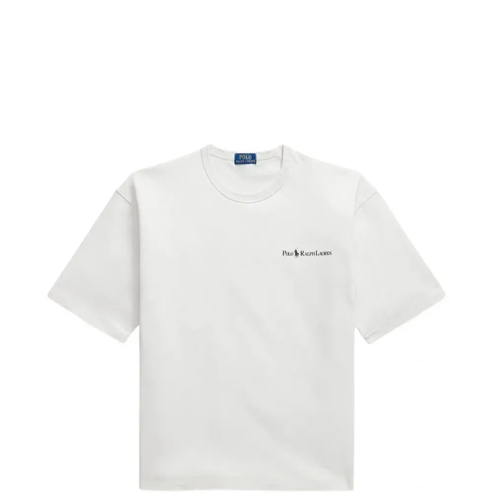 Футболка с круглым вырезом и логотипом