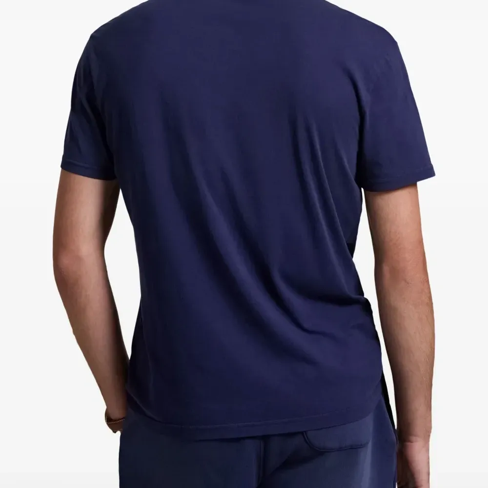 Футболка с круглым вырезом и принтом