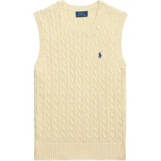 Бесрукавка вязаная косичками Бесрукавка вязаная косичками