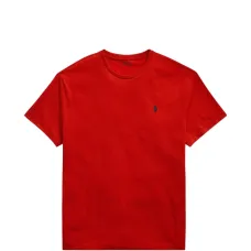 Футболка с круглым вырезом и вышитым логотипом