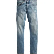 Джинсы с эффектом потертости Джинсы с эффектом потертости