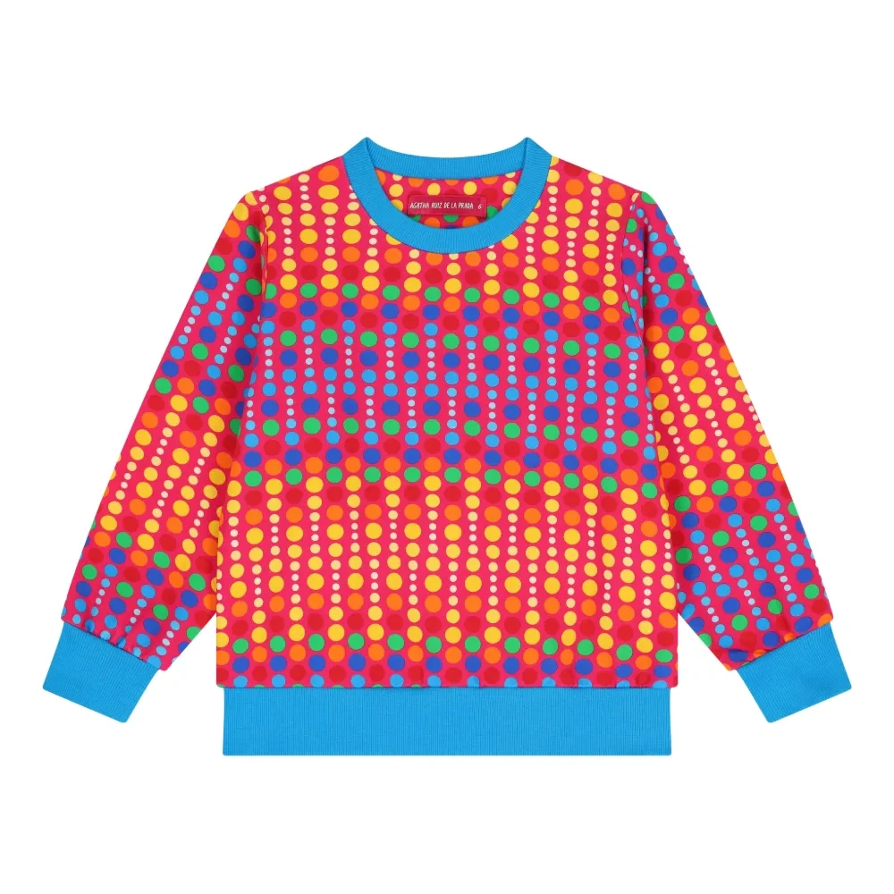 Свитшот в горошек