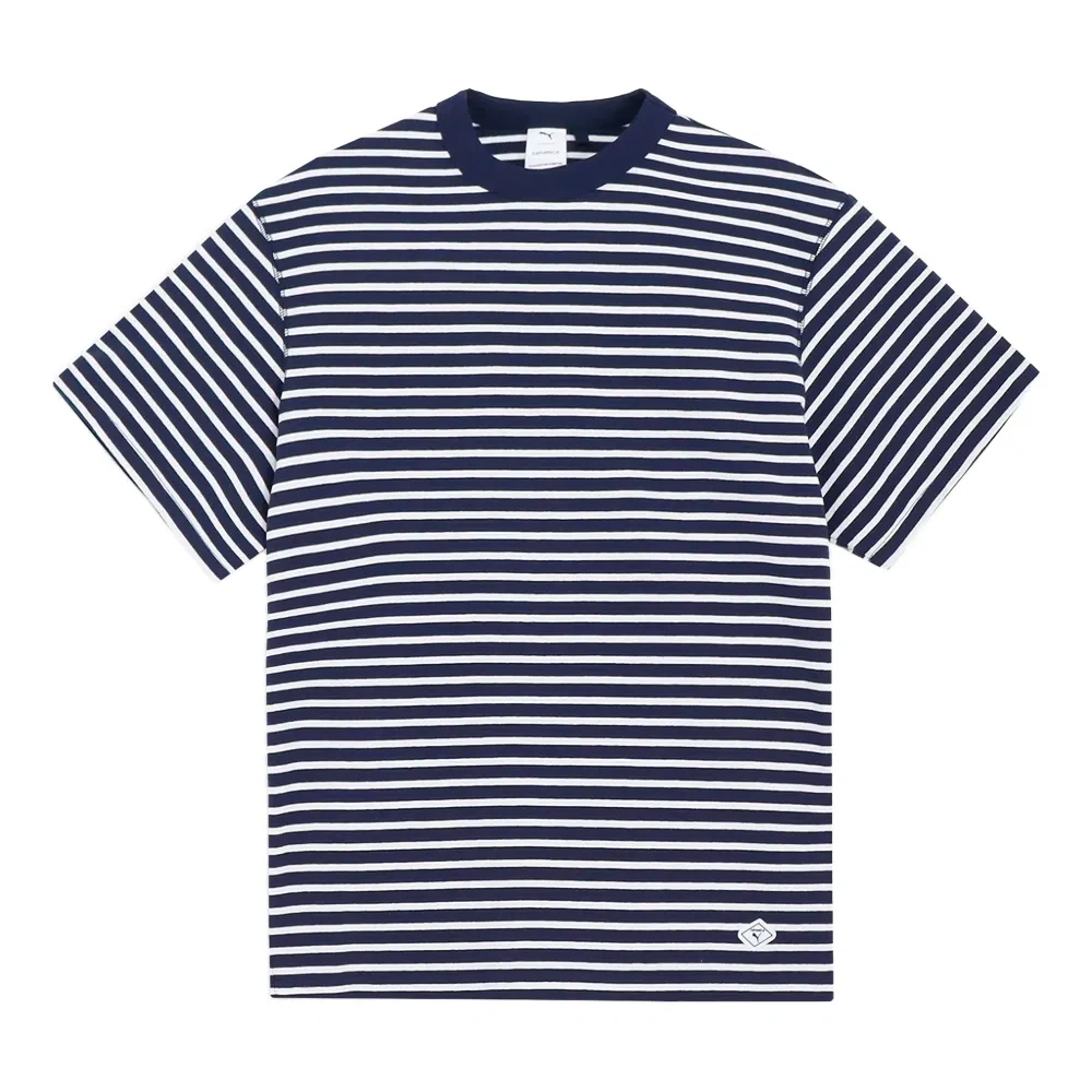 Полосатая футболка X Nanamica