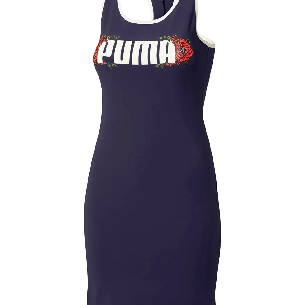 Миди-платье с цветочным узором