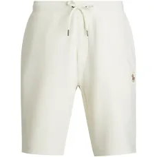 Шорты с вышитым логотипом и кулиской